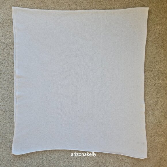 J. Crew Oversized Cashmere Wrap in Ivory PRICE FIRM - Picture 3 of 16